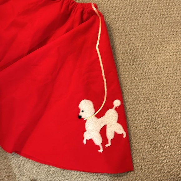 Authentic, High Quality Red Poodle Skirt - Picture 2 of 8